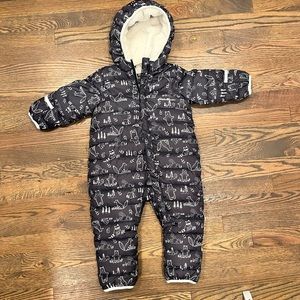 Eddie Bauer Infant Down Snow Suit, 12 months